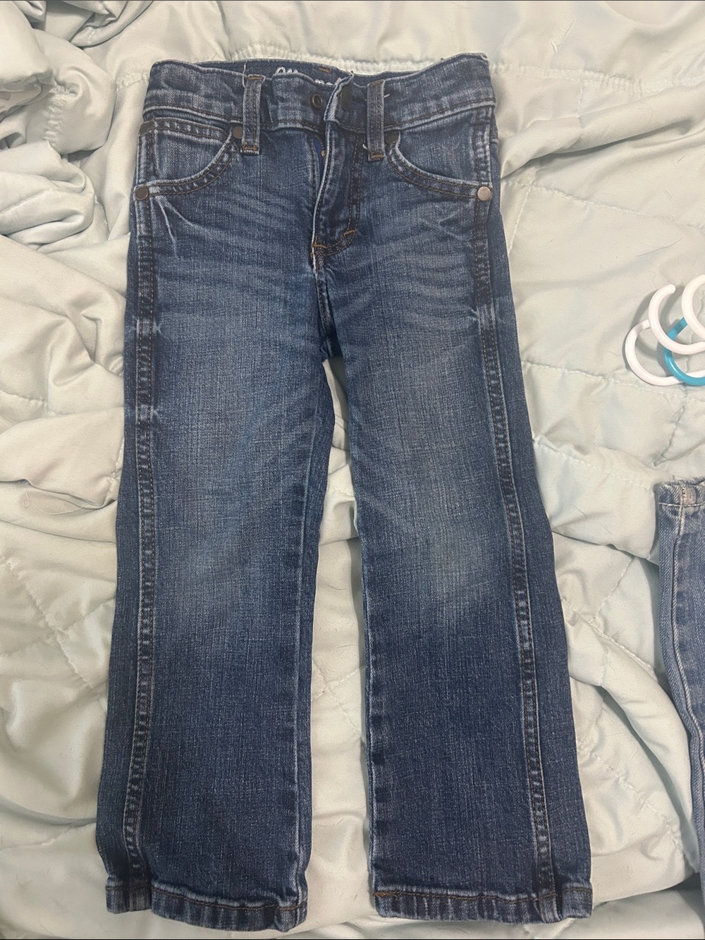 Wrangler Retro Kids Blue Bootcut Jeans